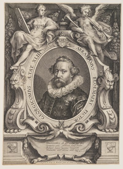 Abraham Bloemaert door Jacob Matham