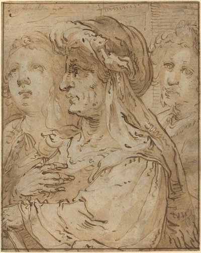 Allegorie van de ouderdom door Jacob Matham