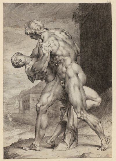 Aanbidding der Koningen door Jacob Matham