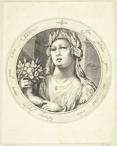 Ceres door Jacob Matham