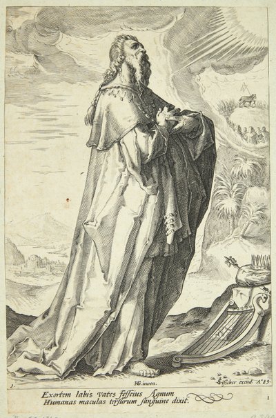 David door Jacob Matham