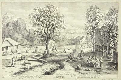 December door Jacob Matham