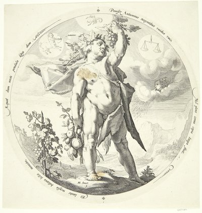 Herfst door Jacob Matham