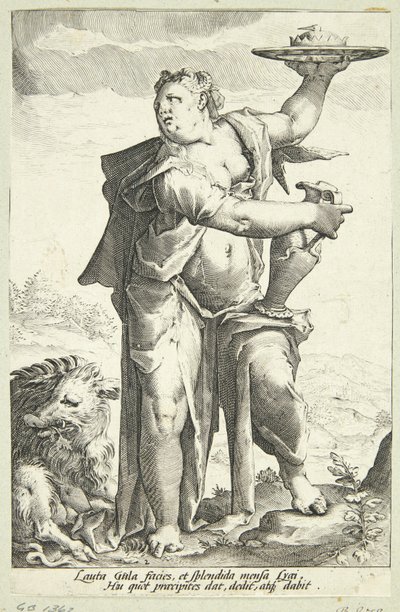 Vraatzucht door Jacob Matham