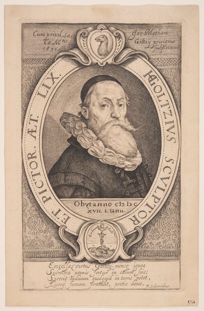 Hendrick Goltzius door Jacob Matham
