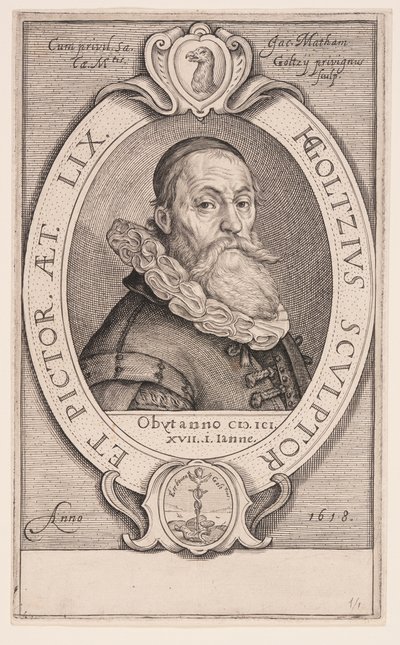 Hendrick Goltzius door Jacob Matham