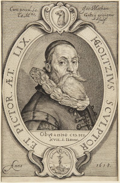 Hendrick Goltzius door Jacob Matham