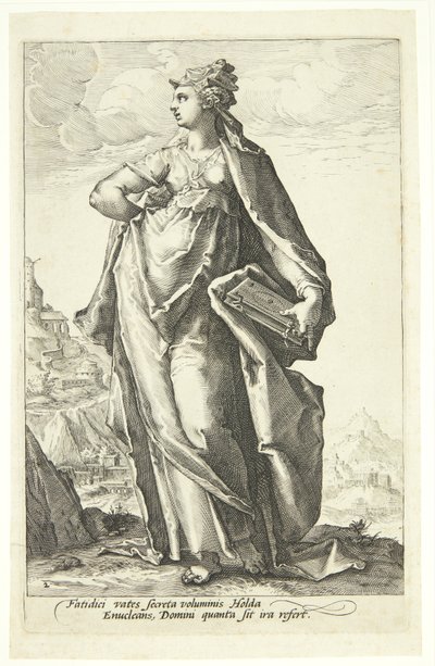 Hulda door Jacob Matham