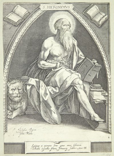 Kerkvaders door Jacob Matham