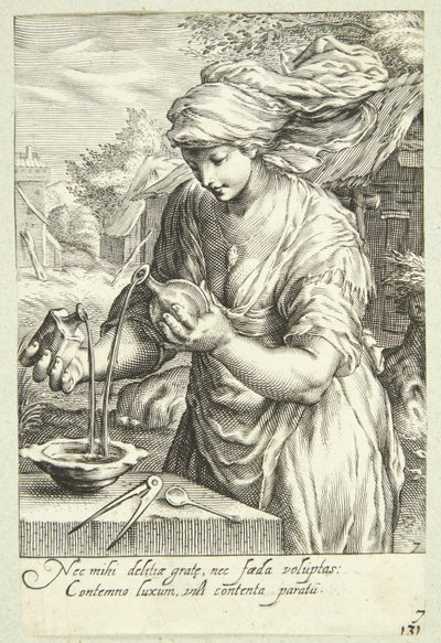 Matigheid door Jacob Matham