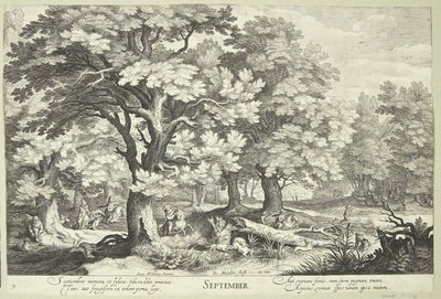 September door Jacob Matham