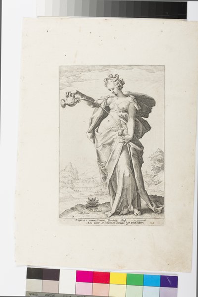 Matigheid door Jacob Matham