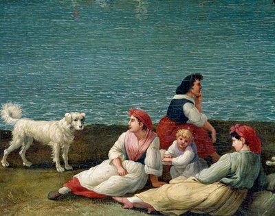 Boeren van Barletta, Italië door Jacob Philippe Hackert