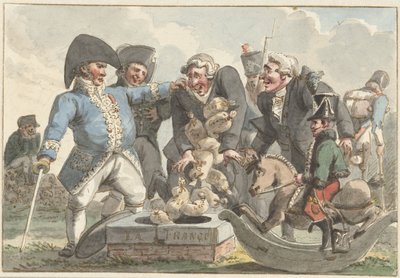 Spotprent op de Tiercering van 1810 door Jacob Smies