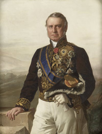 Charles Ferdinand Pahud (1803-73). Gouverneur-generaal (1855-61) door Jacob Spoel