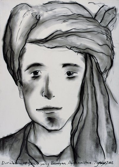 Durabali, 18 jaar jong, Bamyan, Afghanistan, 2002 door Jacob Sutton