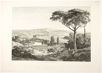 Brug van Salaro door Jacob Wilhelm Mechau