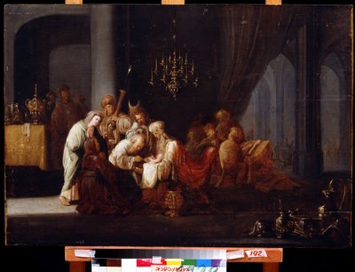De besnijdenis door Jacob Willemsz de (c.1630 after 1675) Wet