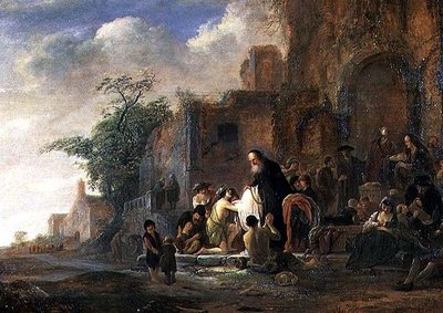 De Werken van Barmhartigheid door Jacob Willemsz de Wet or Wett