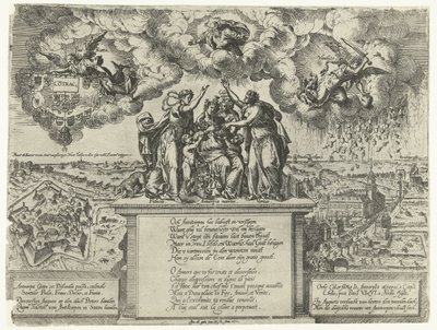 Allegorie op de verovering van de citadel te Antwerpen, 1577 door Jacob de Gheyn (I)