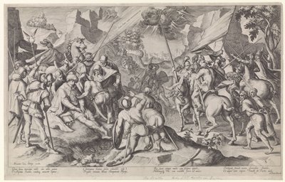 Bekering van Paulus door Jacob de Gheyn (II) (attributed to workshop of)