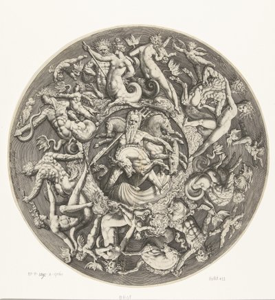 Het koninkrijk van Neptunus door Jacob de Gheyn (II)
