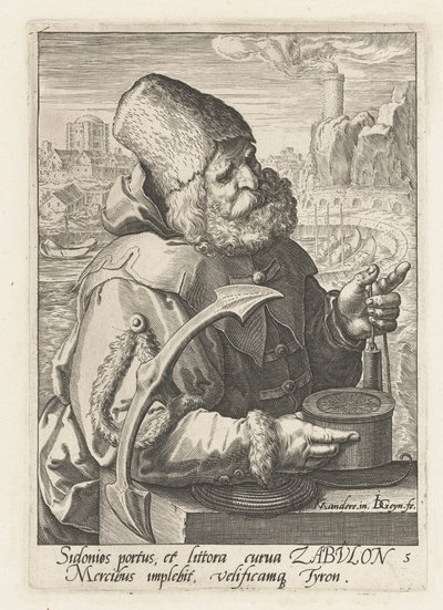 Stamvader Zebulon door Jacob de Gheyn (II)