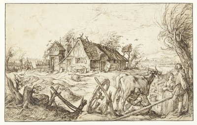 The farm door Jacob de Gheyn (II)