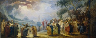 Mozes Kiest de Zeventig Oudsten door Jacob de Wit