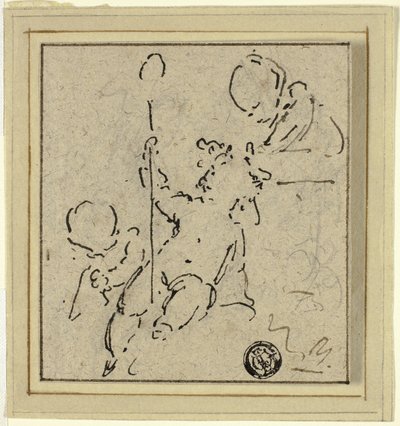 Drie Putti door Jacob de Wit