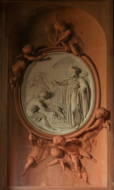 Wijsheid vertegenwoordigd door Joseph door Jacob de Wit
