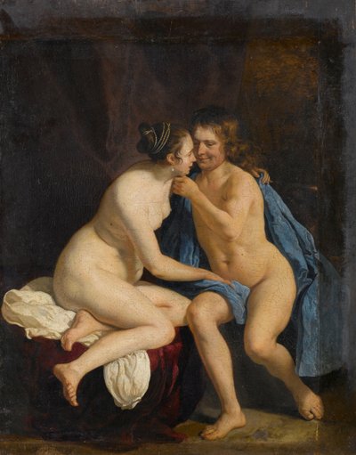 Liefdespaar door Jacob van Loo (attributed to)
