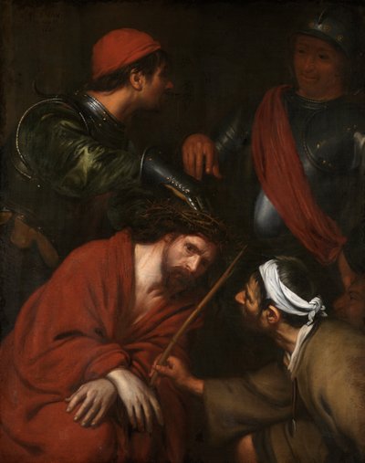 Christus met Doornenkroon door Jacob van Oost