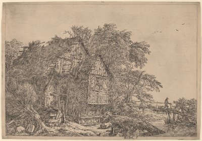 De Kleine Brug door Jacob van Ruisdael