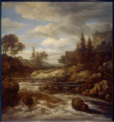Waterval door Jacob van Ruisdael