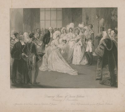 Salon van koningin Victoria door Jacob van der Heyden