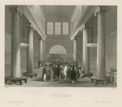De Beurs door Jacob van der Heyden