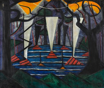 Bild No. 23, 1915 door Jacoba Berendina van Heemskerck van Beest