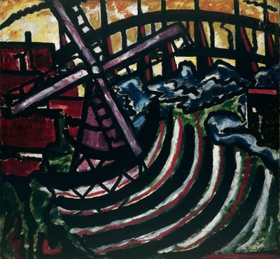 De Nederlandse molen, 1916 door Jacoba Berendina van Heemskerck van Beest