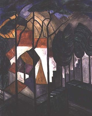 Landschap Nr. 6 door Jacoba van Heemskerck