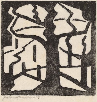 Boom, ca. 1915 door Jacoba van Heemskerck van Beest