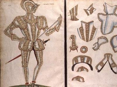 Harnas voor de Graaf van Essex, c.1589 door Jacobe Halder