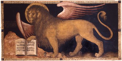 De leeuw van Sint Marcus door Jacobello del Fiore