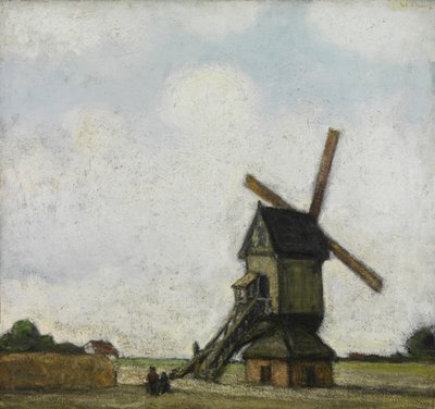 Windmolen in de Kempen door Jacobs Smits
