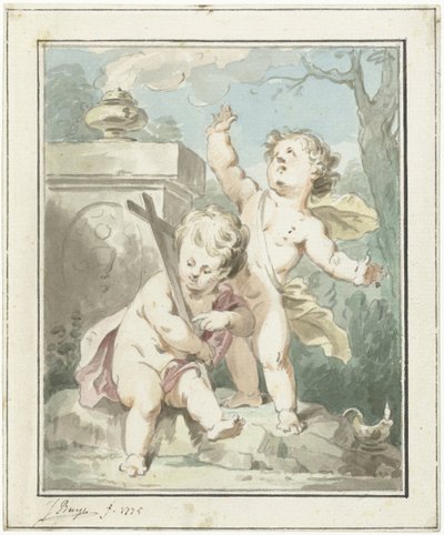 Allegorie op het Geloof door Jacobus Buys