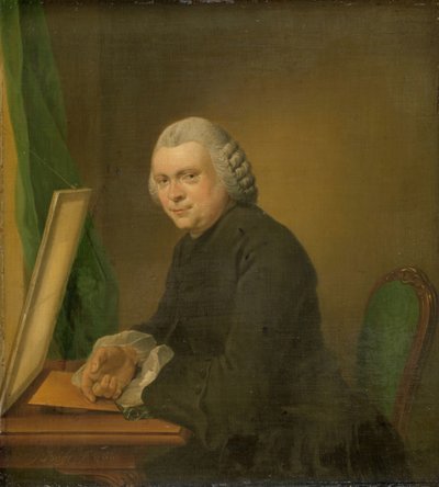 Portret van Cornelis Ploos van Amstel, kunstverzamelaar door Jacobus Buys