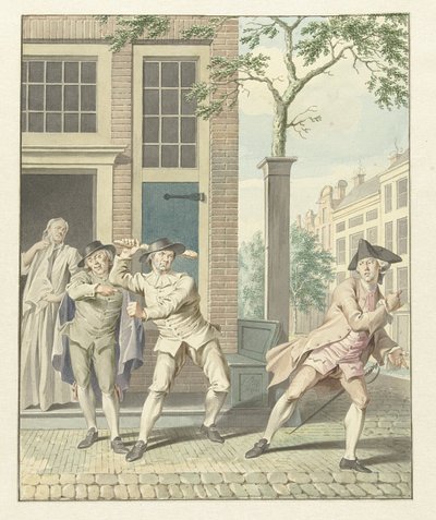 Scene uit Pefroen met het schaapshoofd door Jacobus Buys