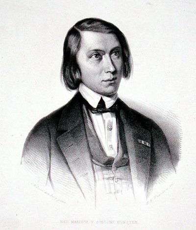 Portret van Josephus Hermanus Verhulst (1816-91) door Jacobus Everardus Josephus van den (after) Berg