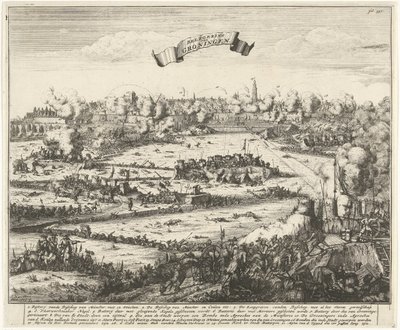 Beleg van Groningen, 1672 door Jacobus Harrewijn