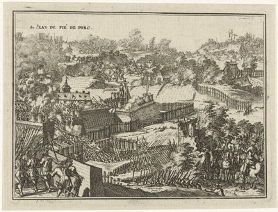 Verovering van S. Jean de Pié de Porc door Jacobus Harrewijn